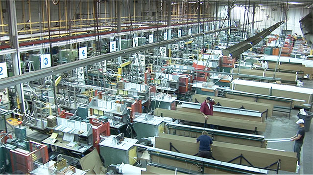 Usine extrusion PVC